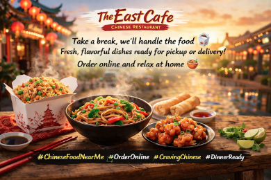 THE EAST CAFE CHINESE RESTAURANT logo